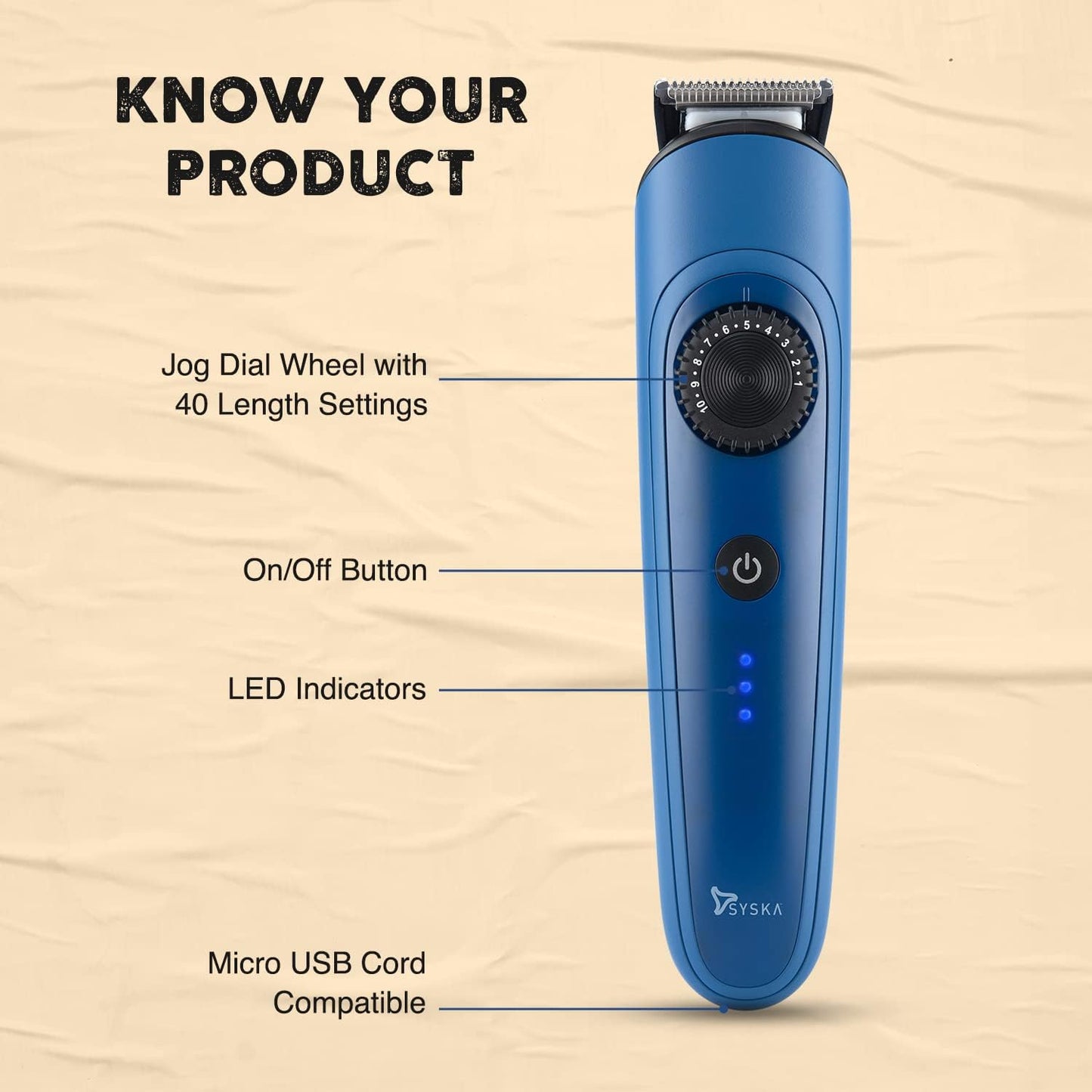 Syska HT950 Trimmer