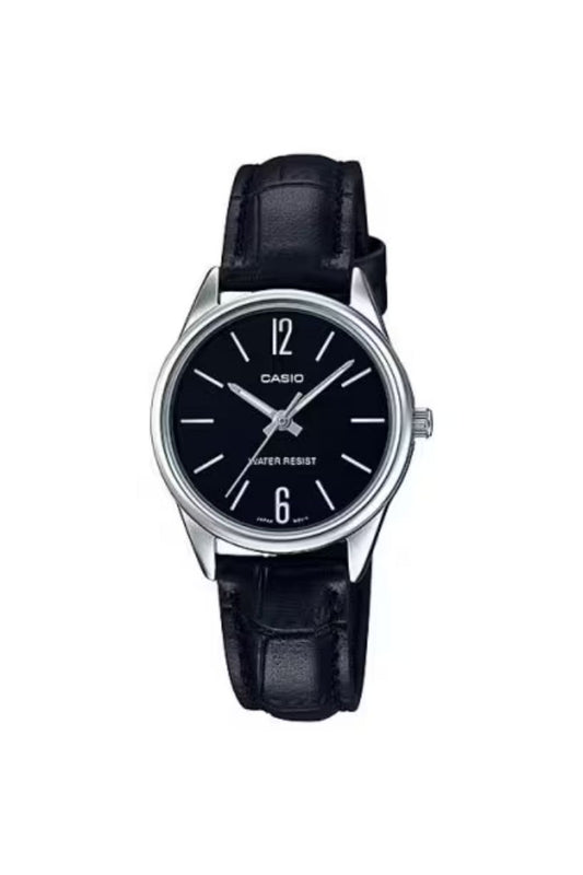 Casio CASIO Women's Analog Black Dial Watch - LTP-V005L-1B