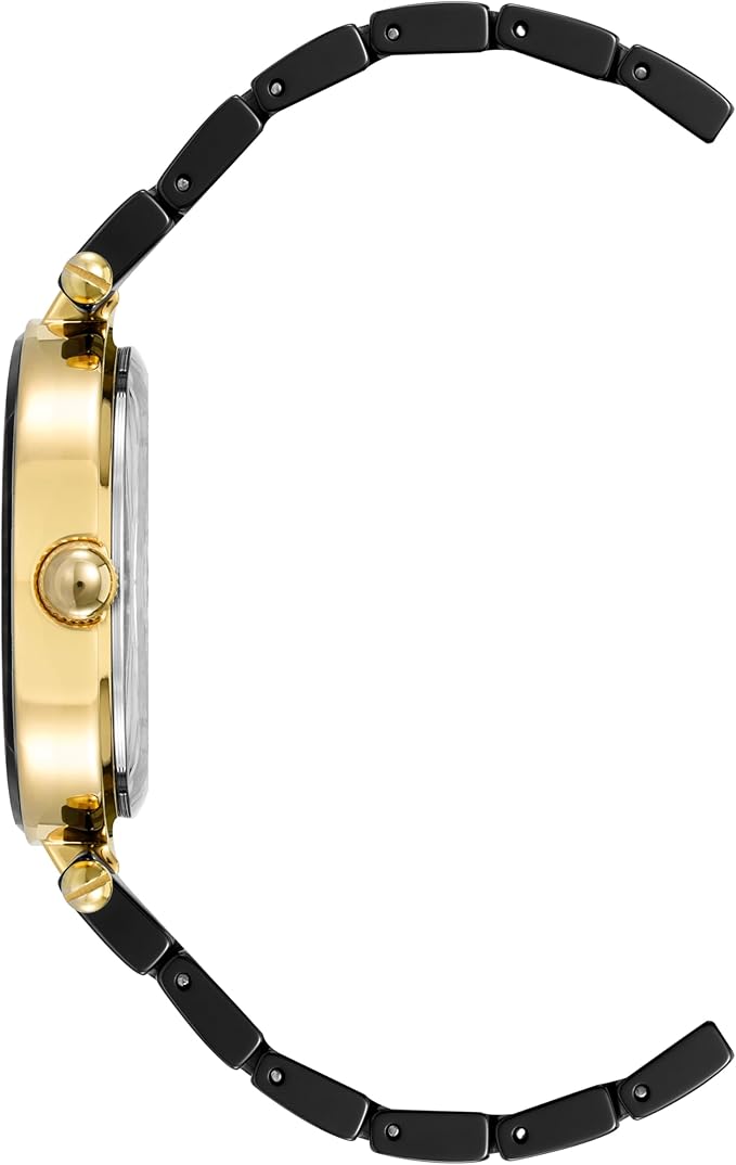 Anne Klein Damenuhr mit Keramikarmband, AK/1018BKBK
