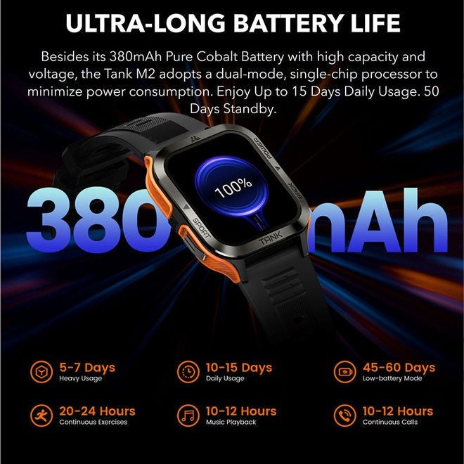 KOSPET Tank M2 Smartwatch