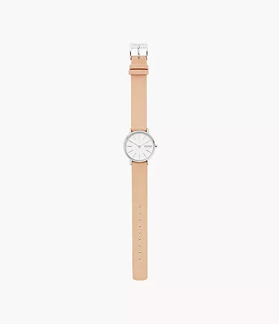 Signatur Lille Two-Hand Sand Leather Watch
