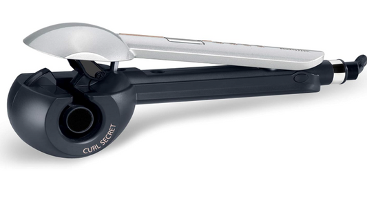BaByliss Paris Auto Curl Secret Optimum Ionic Ceramic Hair Curling Tong For Women, Girls, Professional Salon & Parlor C1600E