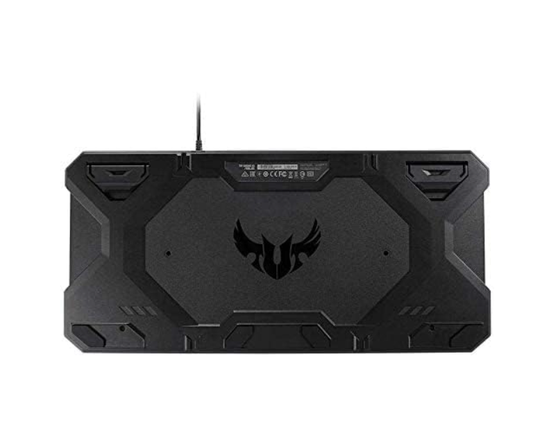 ASUS TUF Gaming K5 RGB Keyboard with Tactile Mech-Brane Key Switches and Spill-Resistance, and M5 Ambidextrous Ergonomic RGB Gaming Mouse with Gaming-Grade Optical Sensor