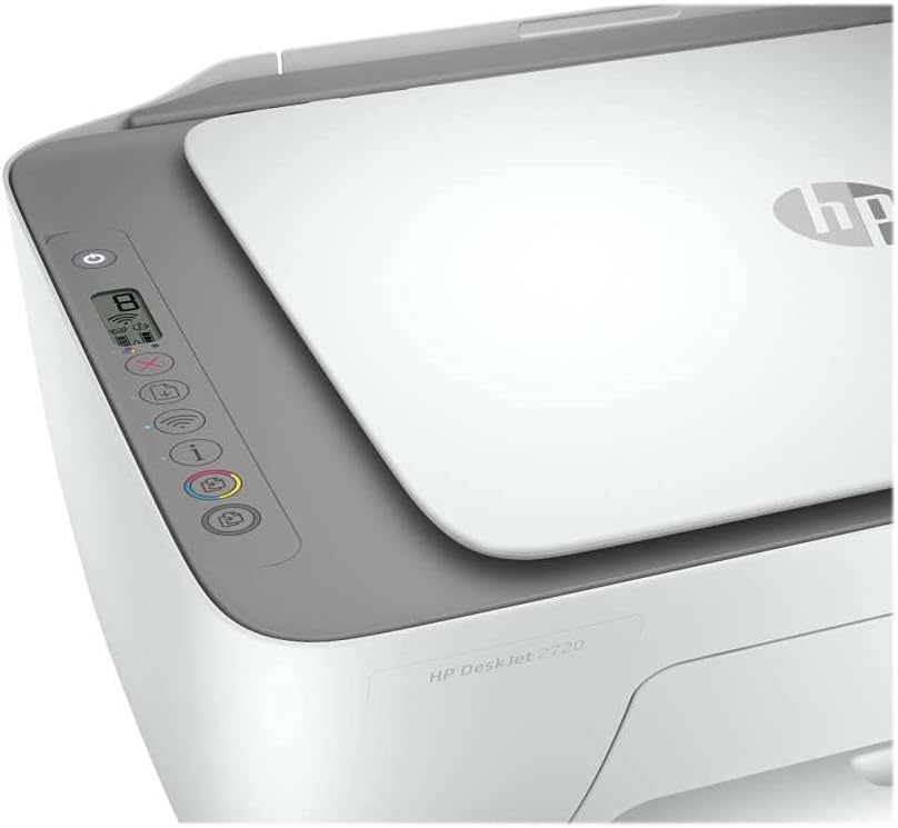 Deskjet 2720 All-in-One Printer,Wireless/Print/Copy/Scan [3XV18B] White
